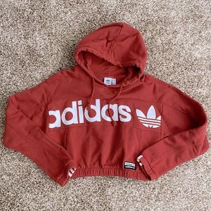 Adidas Cropped Hoodie